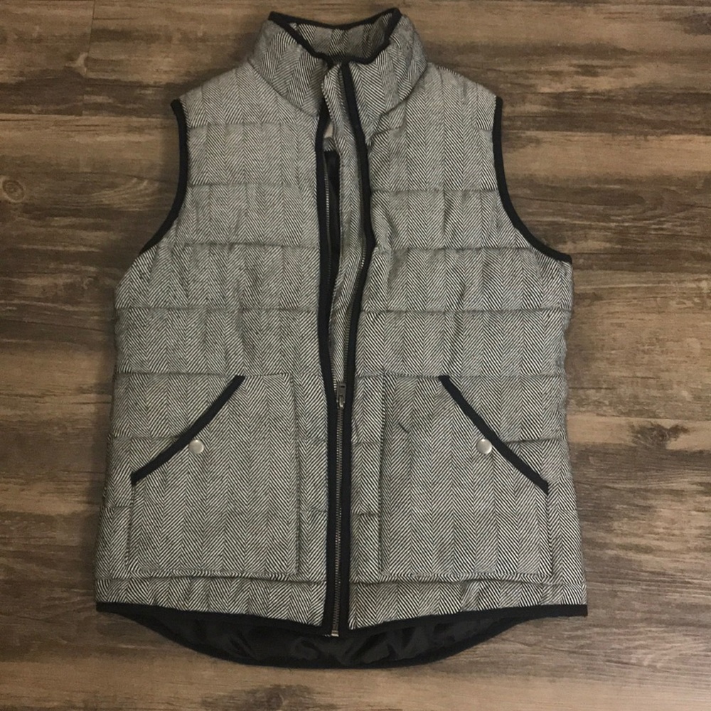 A New Day black and white vest